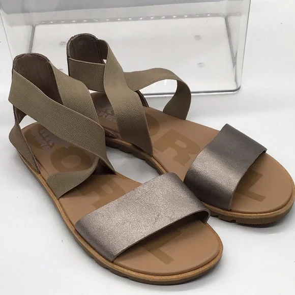 Sorel Ella III Brown Sandal - Picture 8 of 11